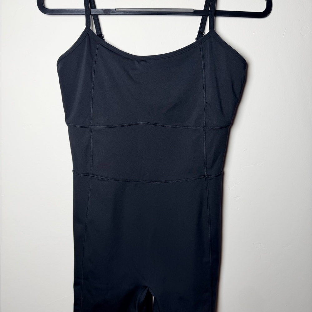 Fabletics Black Spaghetti Strap Romper Activewear… - image 3